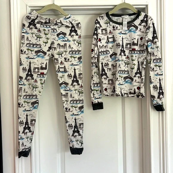 BedHead Pajamas Bedhead Kids Paris Eiffel Tower London Bridge